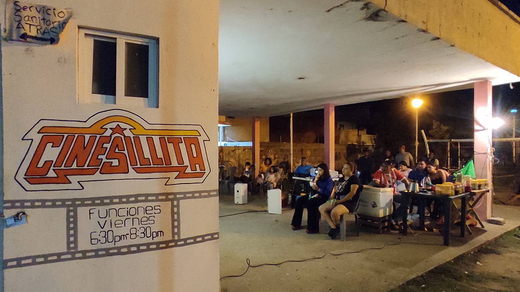 Actividad Cultural Comunitaria: Cine sillita en Los Sauces