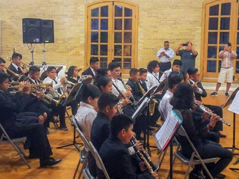 Semillero Creativo de Banda sinfónica comunitaria de Nuevo Laredo